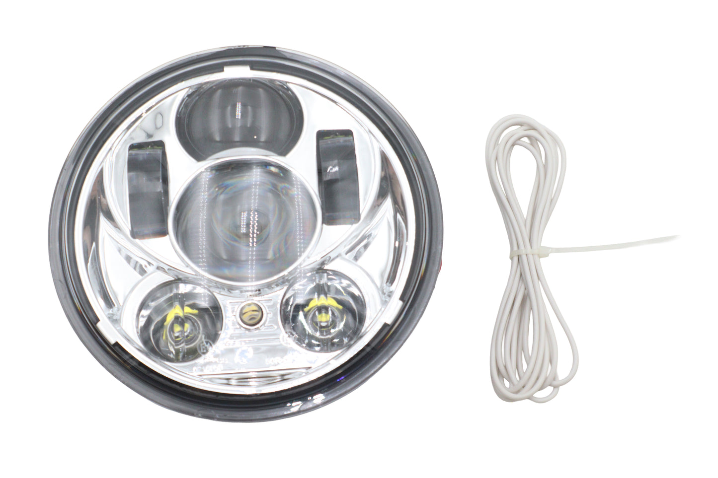 5-3/4 Daylight Projector LED Headlamp Chrome
