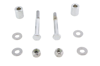 Gas Tank Mounting Kit Chrome Plated