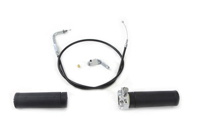 Keihin Handlebar Throttle and Cable Assembly