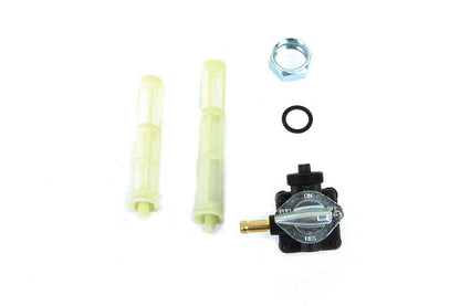 Vacuum Petcock Fuel Valve Black