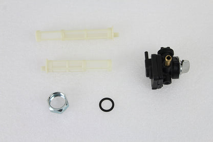 Vacuum Petcock Fuel Valve Black