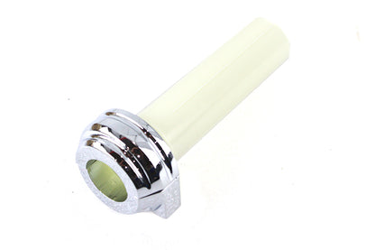 Chrome Handlebar Throttle Clamp and Tube Set