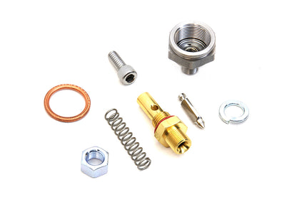 Lock Nut with Linkert Needle and Seat Kit Zinc