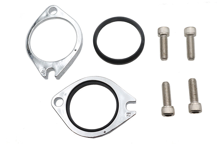 Intake Manifold Flange Kit Chrome