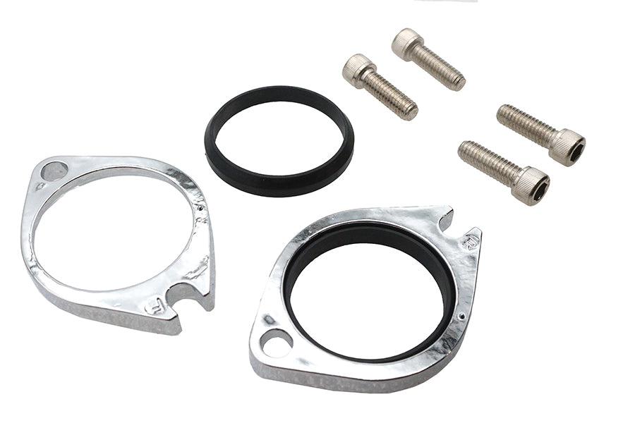 Intake Manifold Flange Kit Chrome