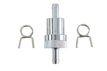 Alloy Fuel Filter Chrome