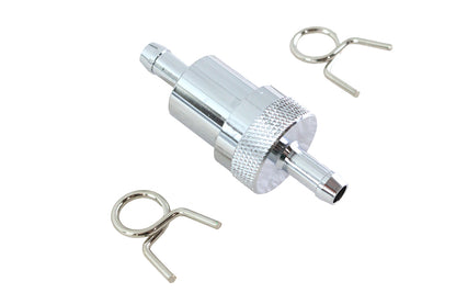 Alloy Fuel Filter Chrome