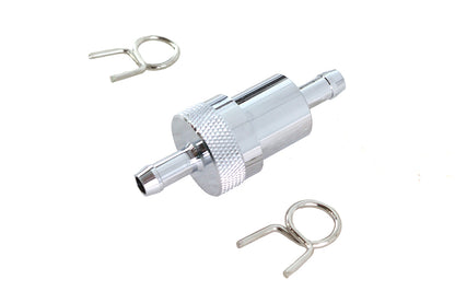 Alloy Fuel Filter Chrome