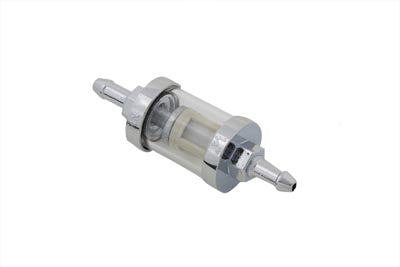 Kleer-Thru Fuel Filter Chrome and Glass