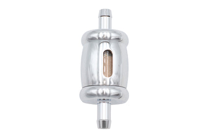 Billet Fuel Filter Chrome