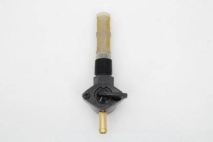 Petcock Straight Outlet Black