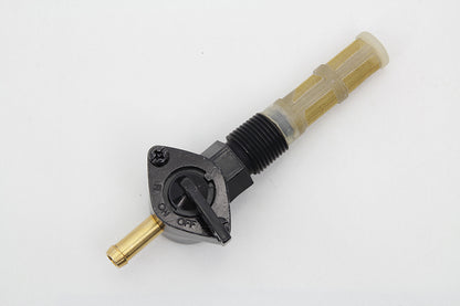 Petcock Straight Outlet Black