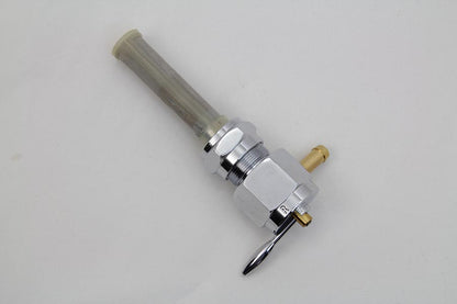 Sifton Chrome Hex Petcock with Inward Facing Outlet
