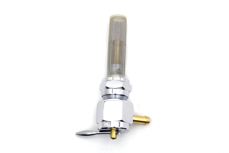 Sifton Chrome Hex Petcock Forward Facing