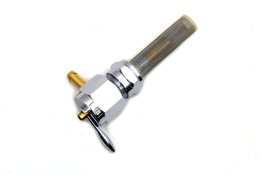 Sifton Chrome Hex Petcock Forward Facing