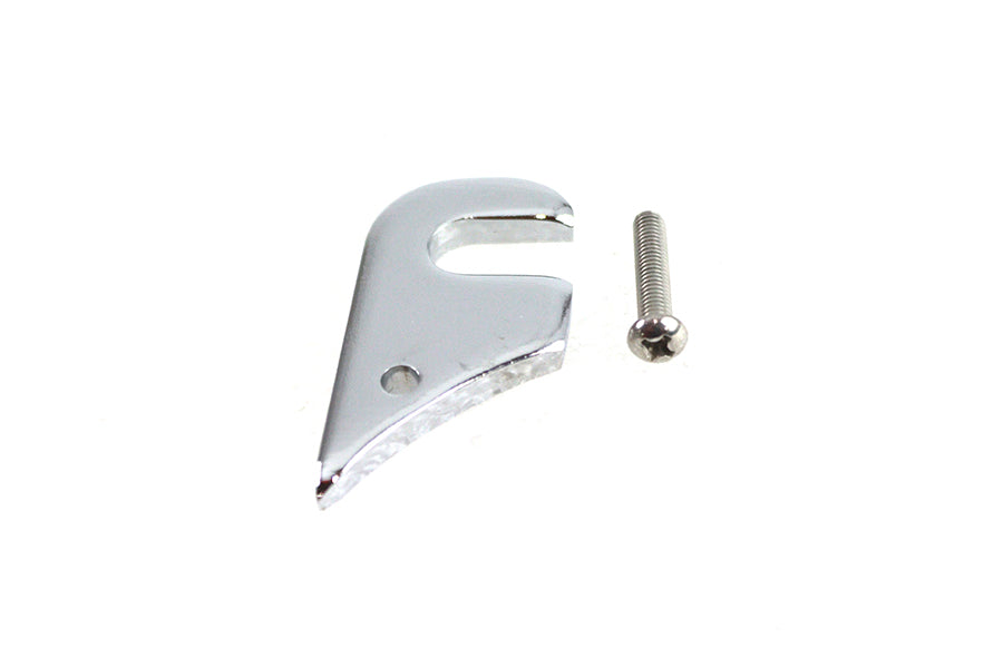 Carburetor Choke Cable Bracket Chrome