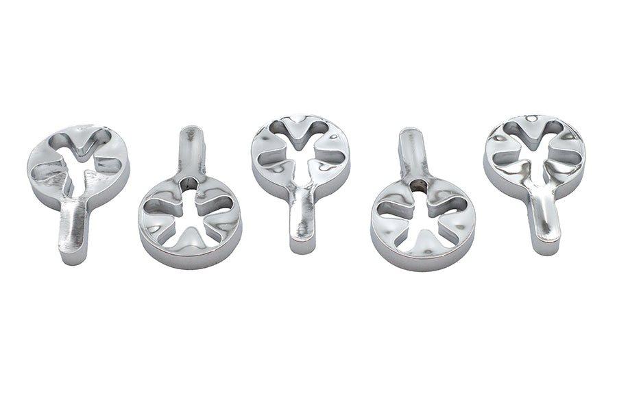 Handlebar Throttle Adjuster Knob Chrome