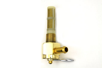 Sifton Brass Hex Petcock 90° Left Hand Spigot