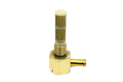 Sifton Brass Hex Petcock 90° Left Hand Spigot
