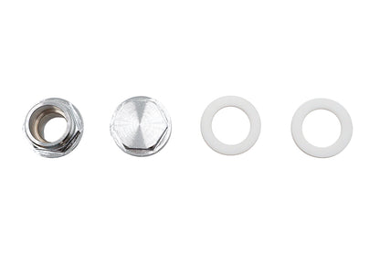 Petcock Adapter Set Chrome
