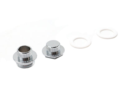 Petcock Adapter Set Chrome