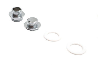 Petcock Adapter Set Chrome