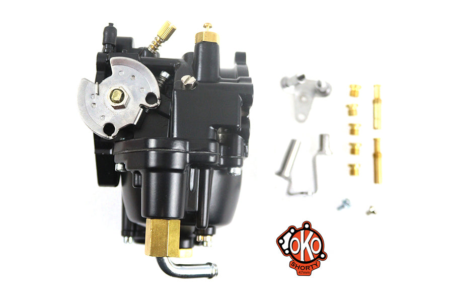 OKO Performance 1-7/8 Shorty Carburetor Black
