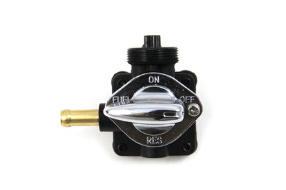 Vacuum Petcock Fuel Valve Black