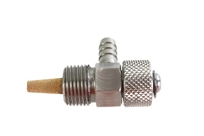 Stainless Steel 90° Rotary Petcock 3/8",Y
