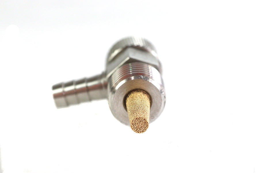 Stainless Steel 90° Rotary Petcock 3/8",Y