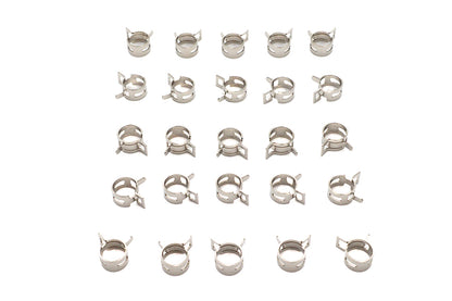 Nickel Plated Oil Line Hose Clamp