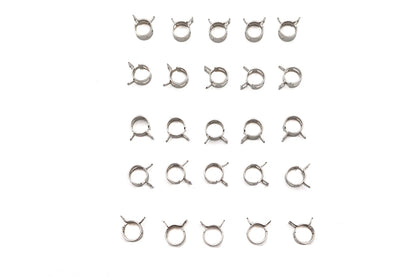 Nickel Plated Oil Line Hose Clamp