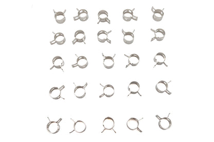 Nickel Plated Oil Line Hose Clamp