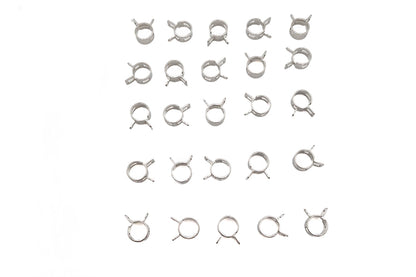 Nickel Plated Oil Line Hose Clamp