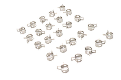 Nickel Plated Oil Line Hose Clamp