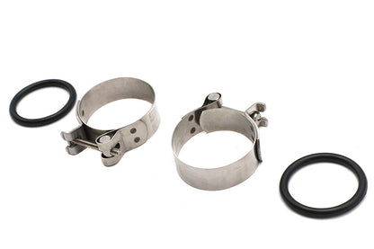 Stainless Steel Intake Manifold Clamp Set
