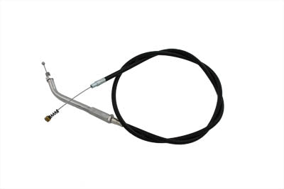 Black Idle Cable with 45° Elbow Fitting