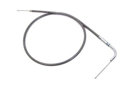 Stainless Steel Throttle Cable with 38 Casing and 90° Elbow