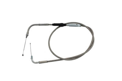 Braided Stainless Steel Throttle Cable with 40 Casing