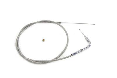 38 Braided Stainless Steel Idle Cable
