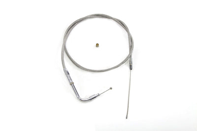 38 Braided Stainless Steel Idle Cable