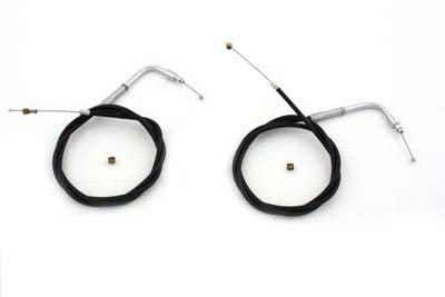 42.25 Black Throttle and Idle Cable Set