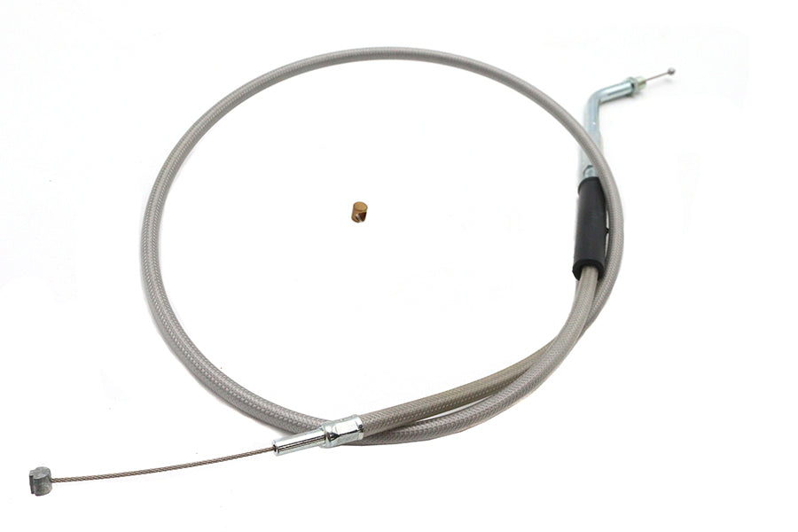 Braided Stainless Steel Throttle Cable with 36.375 Casing