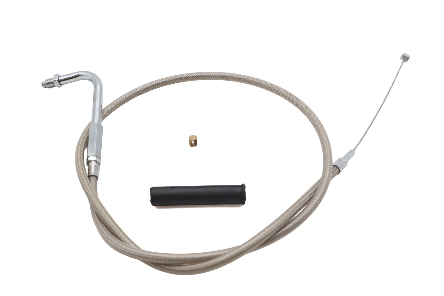 Ultima Braided Stainless Steel Idle Cable 30",Y