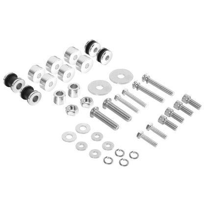 Chrome Rear Docking Hardware Kit for Harley® Touring '97-'08 | Replaces PN 53804-06
