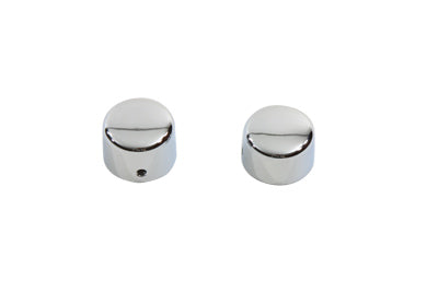 Chrome Front Axle Cap Cover Set Cap Style