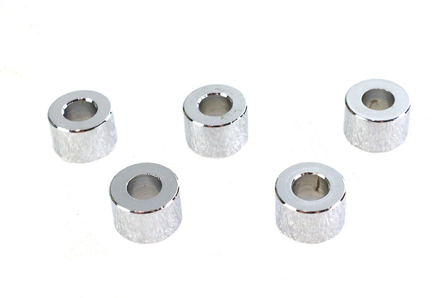 Chrome Spacers 3/8 x 3/4" x 1/2