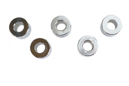 Chrome Spacers 3/8 x 3/4" x 1/2