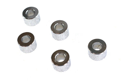 Chrome Spacers 3/8 x 3/4" x 1/2