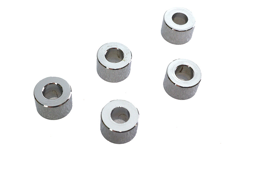 Chrome Spacers 3/8 x 3/4" x 1/2